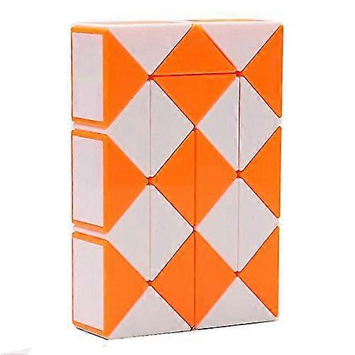 Magic Snake Twist Puzzle Twisty Toy Collection 24 Wedges Magic Ruler