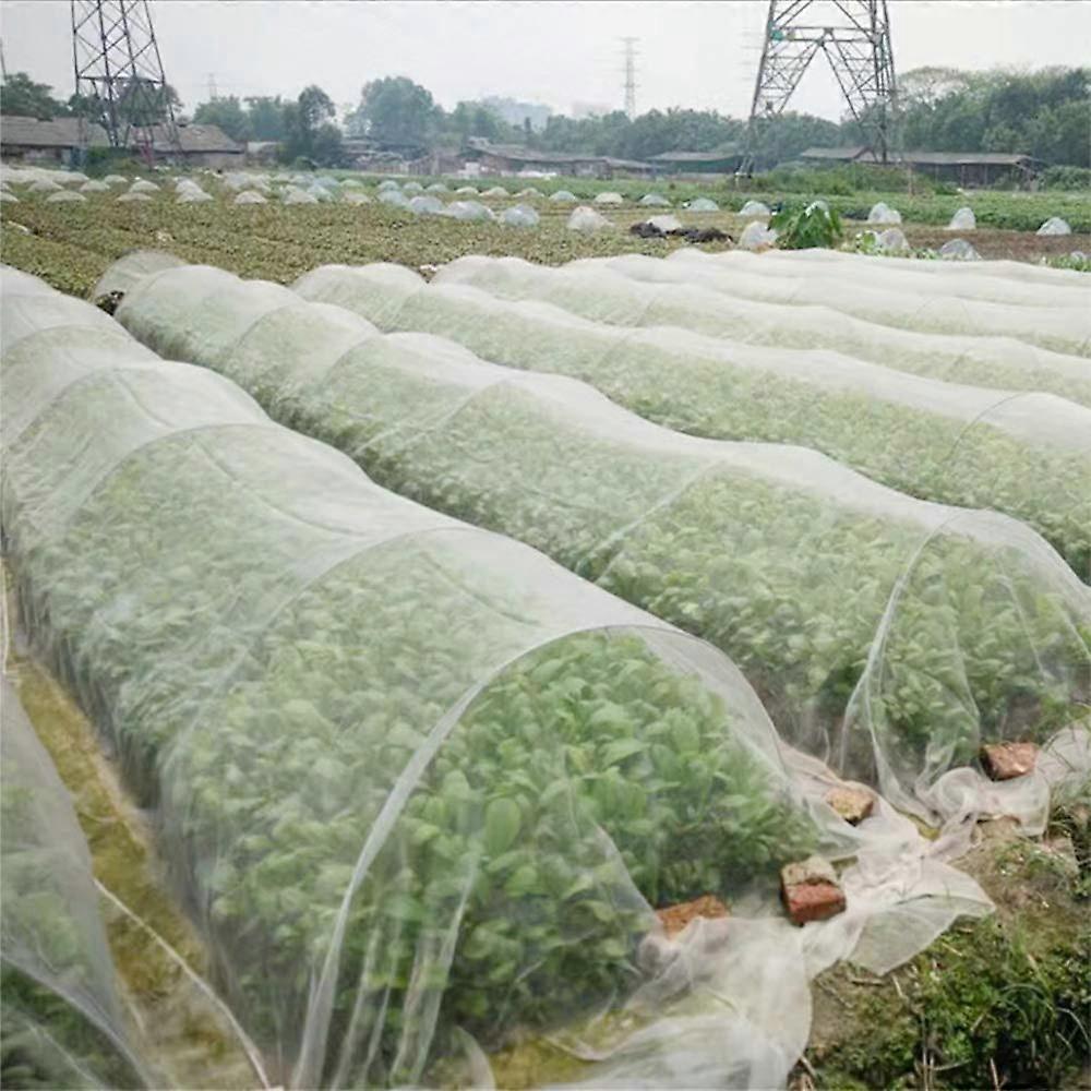 Insect Protection Netting Garden Vegetable Protective Mesh Net Portable Mosquito Anti-Bird Grow Tunnel Fine Mesh