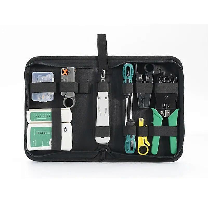1 Set Five Types of Network Tool Kit Wire Clamp Combination Network Toolkit Household Manual Tool Set Hardware Tools