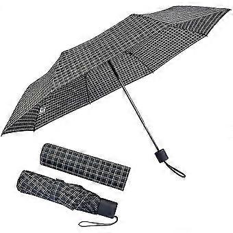 Fashion Compact Travel Folding Umbrella Manual Open & Close 8 Ribs Lightweight