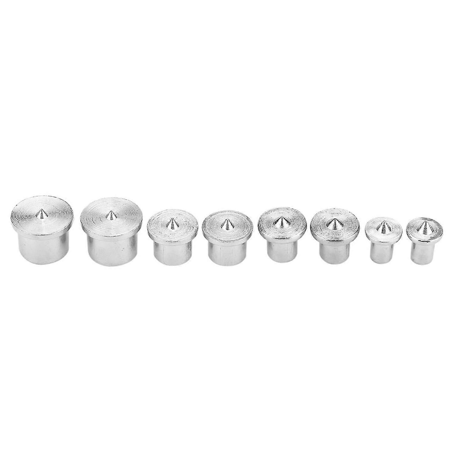 8pcs Woodworking Dowel Centers Tenon Alignment Tool Points Marker 6/8/10/12mm (Hollow)-YM