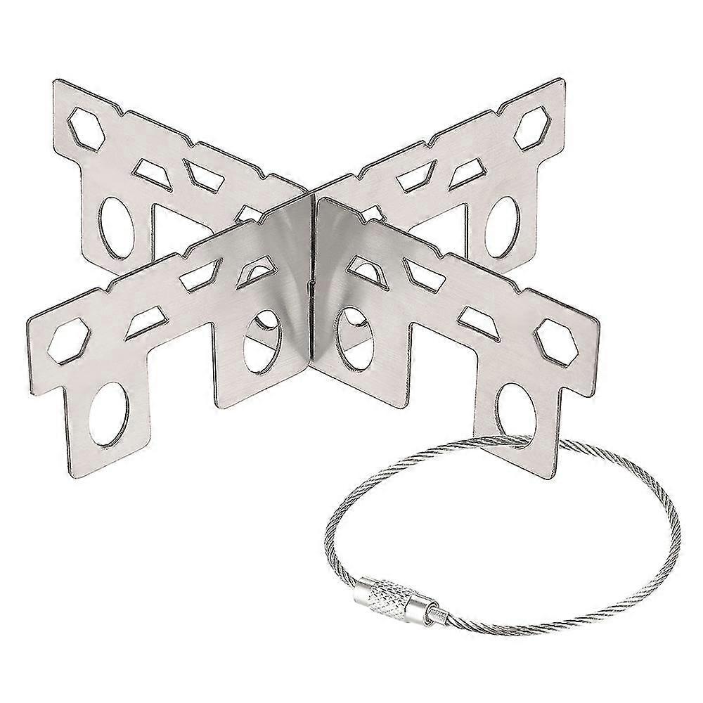 Stainless Steel Portable Camping Stove Small Stand