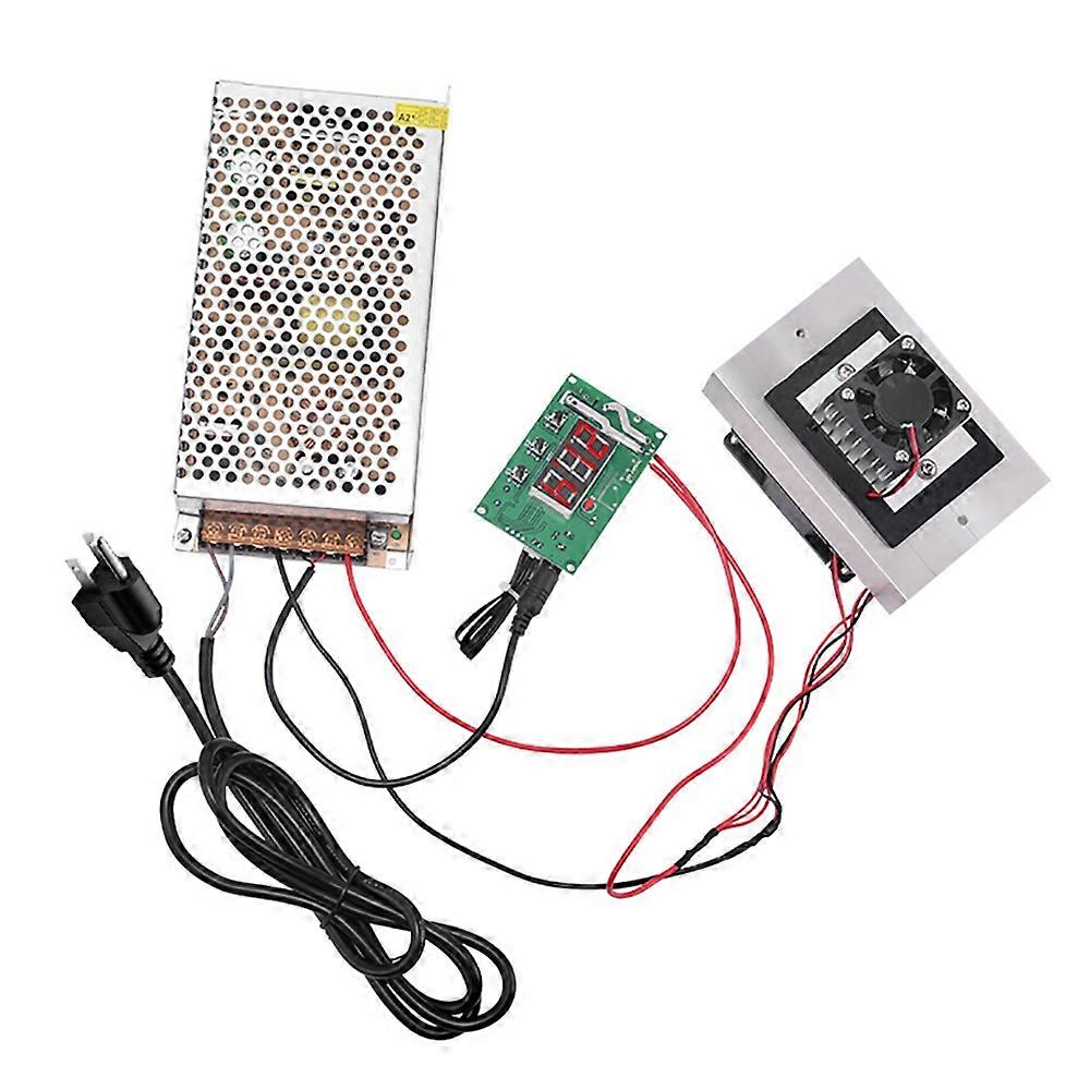 DIY Peltier Cooler Kit 12V Semiconductor Cooler Peltier Cooling System, Heatsink Module Kit+Thermos