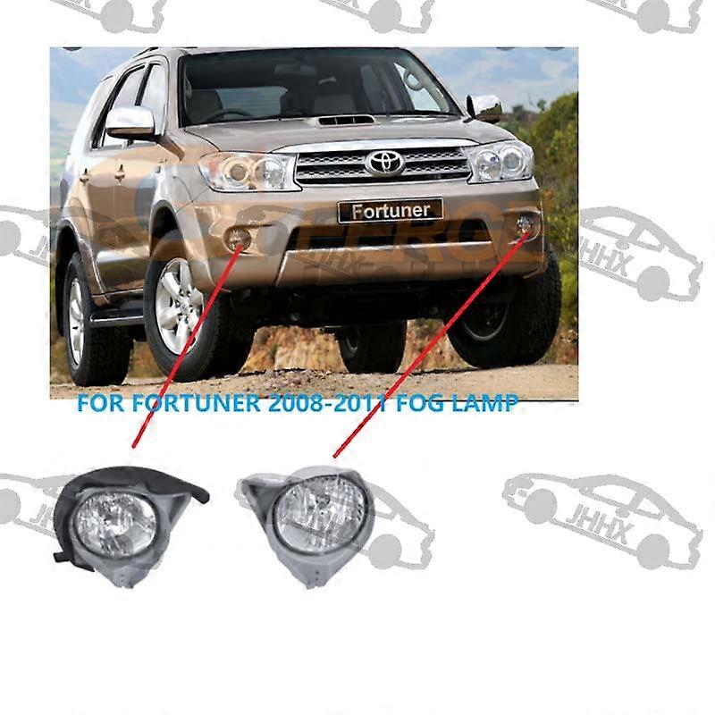 Compatible Fortuner Crosser/Runner 08-11 Front Fog Light, Front Bumper Light, Front Anti-Fog Light, Front Lighting