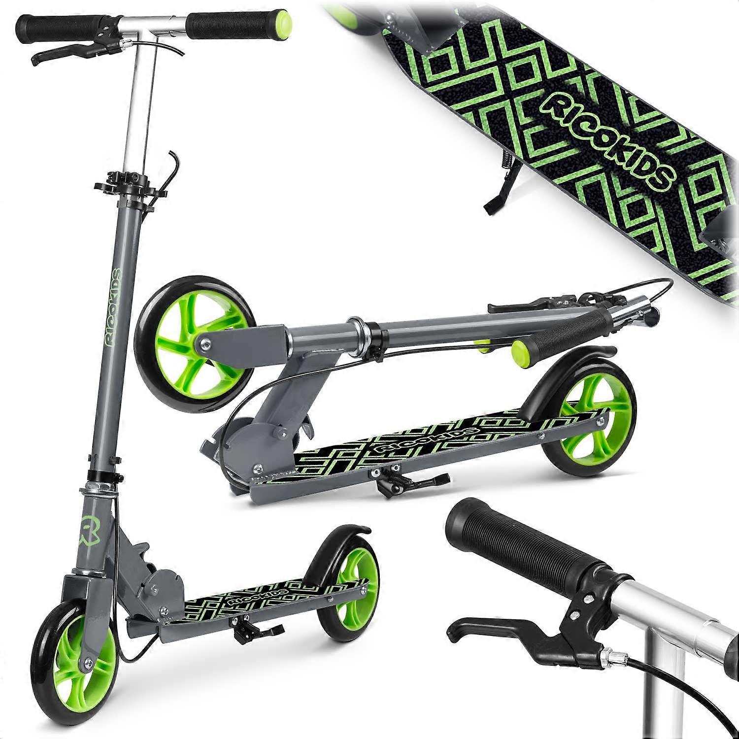 Scooter Kodi Gray-Green Ricokids