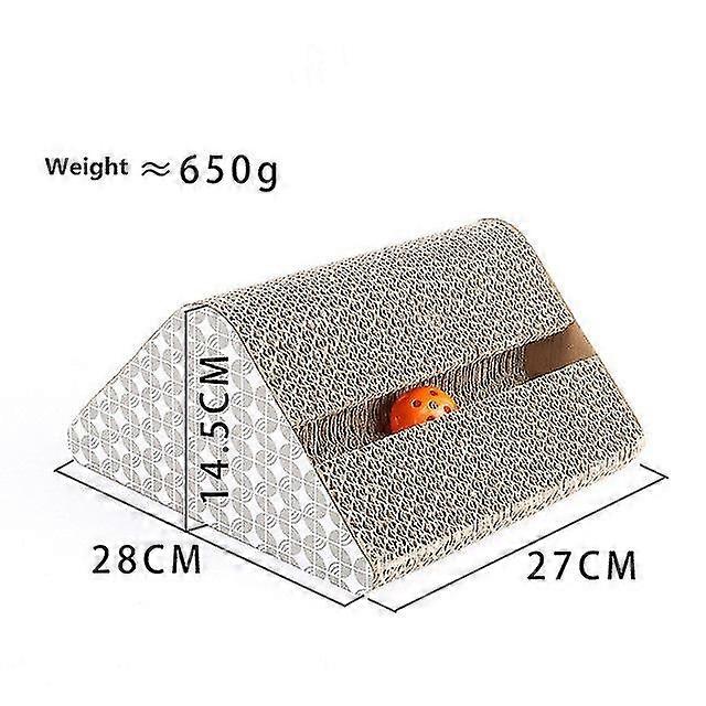 Cat Scratch Board Lounge Nail Scraper Scratch Pad Pet Sofa Bed Cat Beds Corrugated Cardboard Toy For Cat Scratcher With Catnip