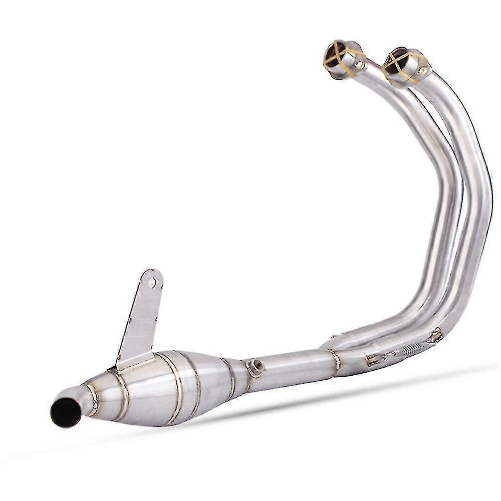 For Yamaha Yzf R3 R25 Mt03 2015-2022 Years Motorcycle Exhaust Escape Moto Modified Full Systems Front Middle Link Pipe