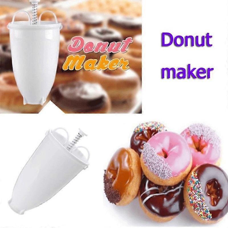 Plastic Donut Maker Batter Dispenser DIY Baking Tools easy to use and portable