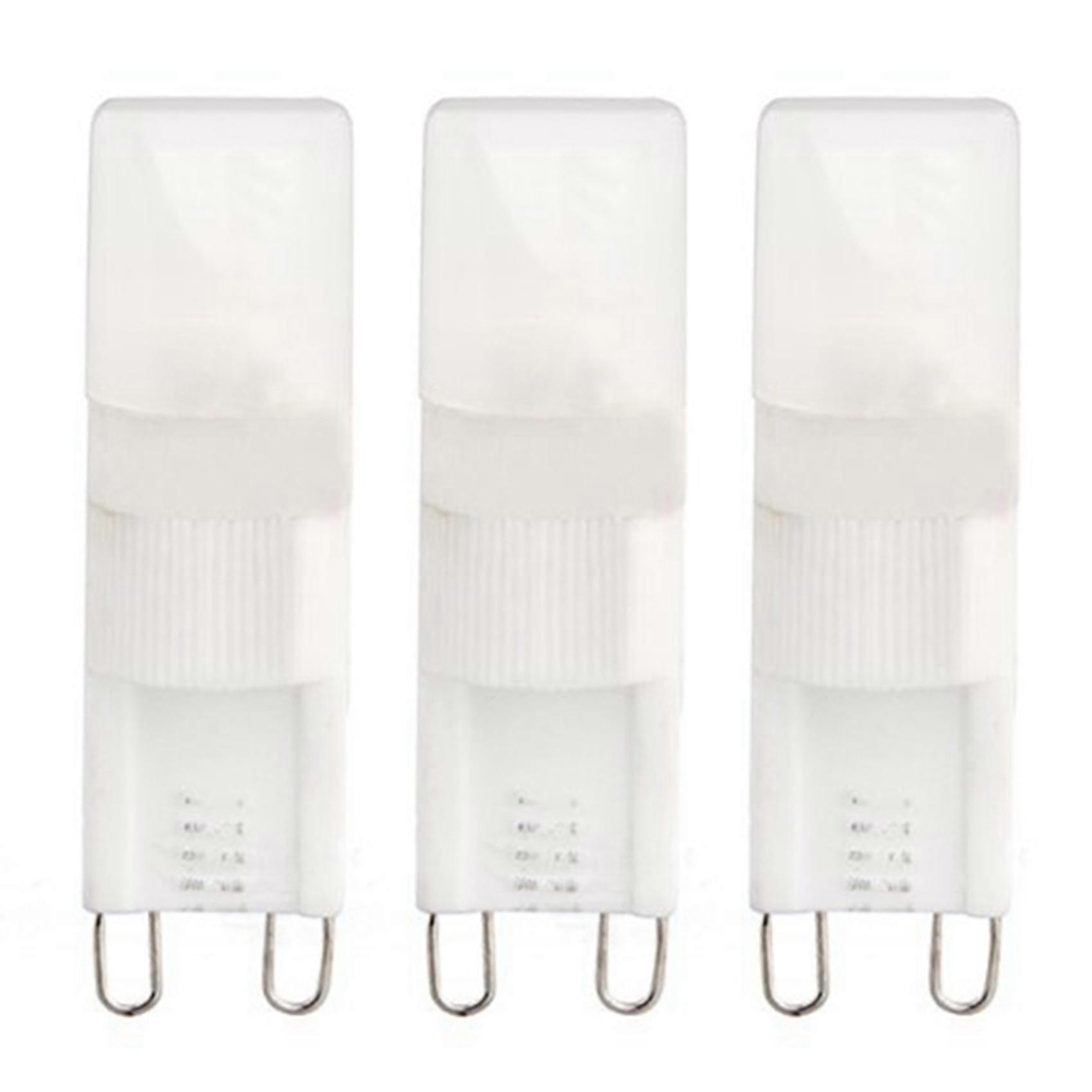 3X G9 Warm White LED Bulb Lamp Light High Power Projector 1W AC 220-240V HOT