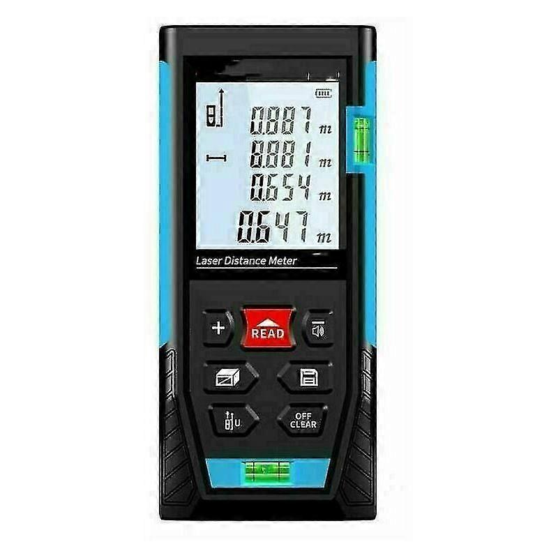 50m Laser Rangefinder, Laser Meter, Calculates Surface Volume Distance, Pythagorean Function, Store 99 Data, Mute Function, Ip54 Cisea