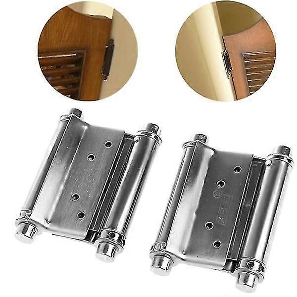 2Pcs Edelstahl Double Action Federscharnier