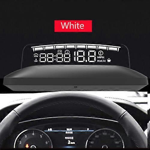 M40 OBDII HUD Car Head-up Display OBD2 Windshield Speed Projector Security Alarm Water temperature Overspeed RPM Voltage