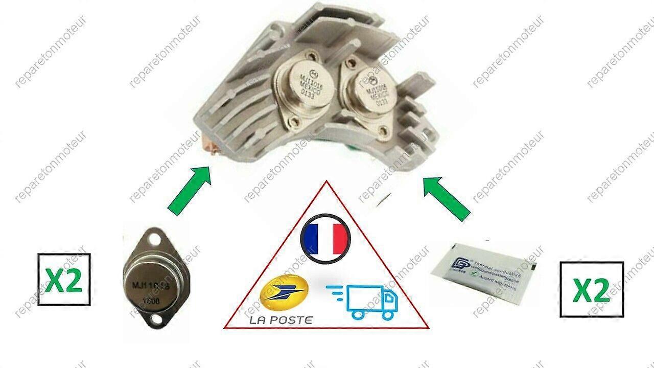 Air Pulse Repair Kit: 2 Transistors + 2 Bags Thermal Paste