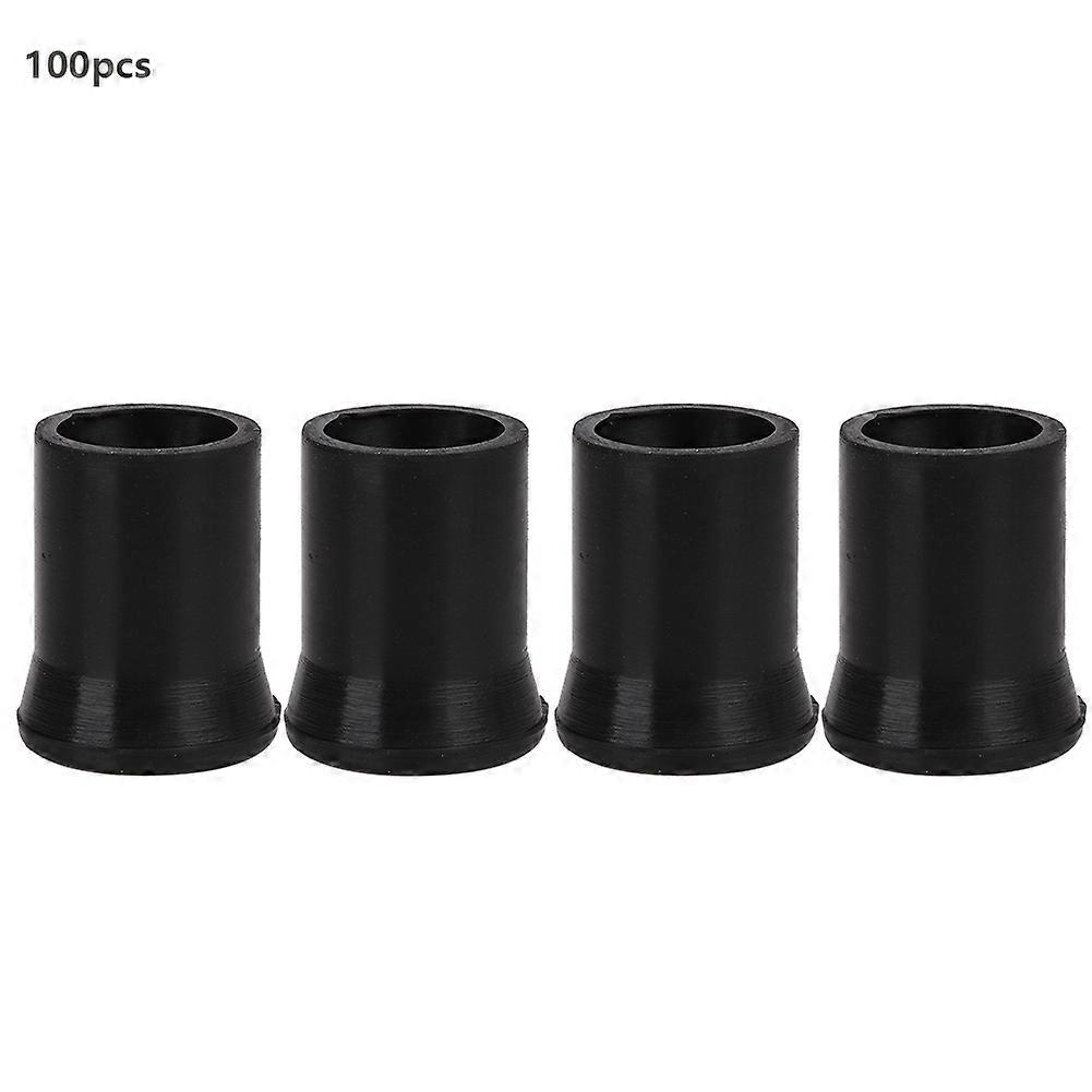 Cigarette Pipe Disposable Tips 100pcs Black White Rubber Mouthpiece Stem