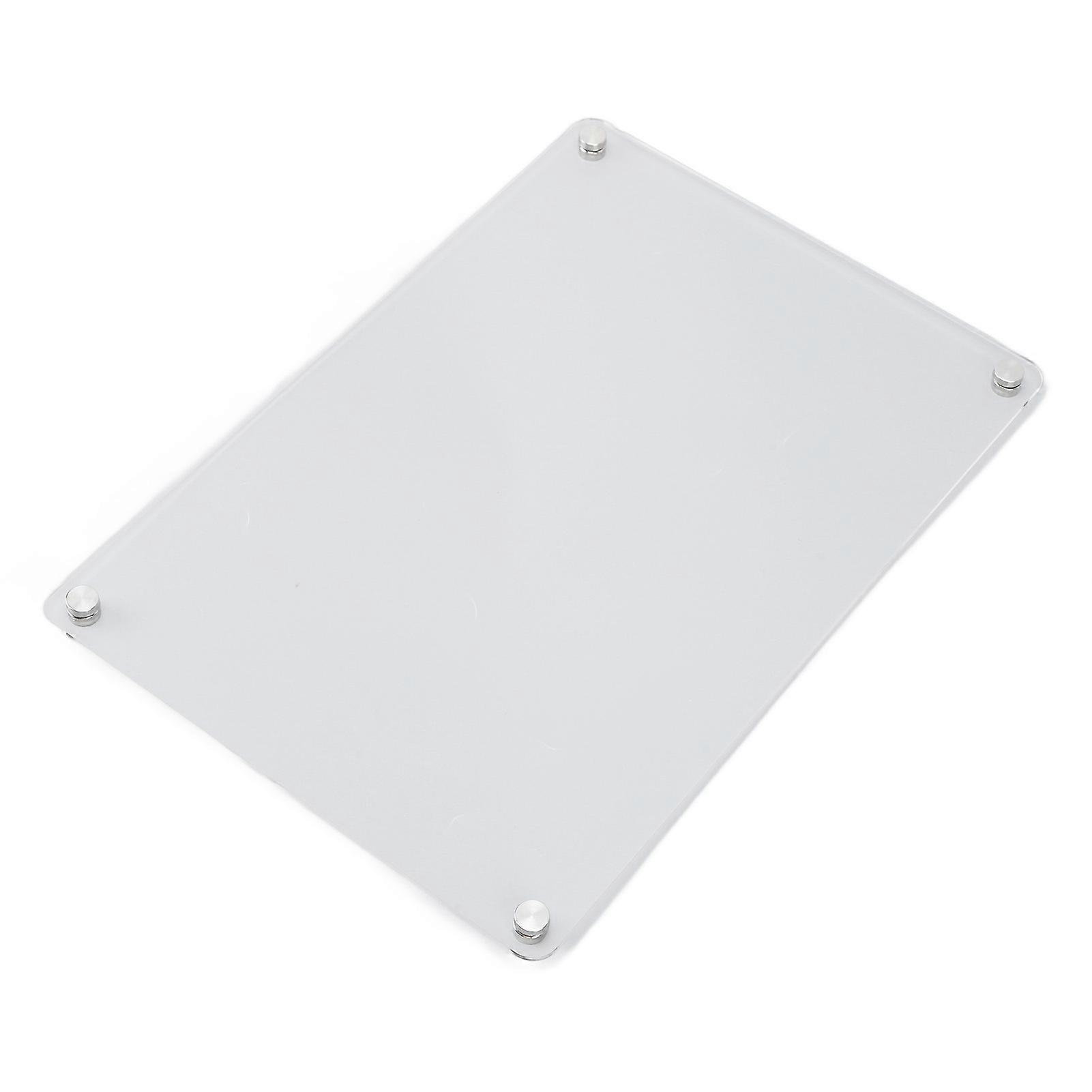 Magnetic Reusable Acrylic Dry Erase Calendar Planning Board for Refrigerator