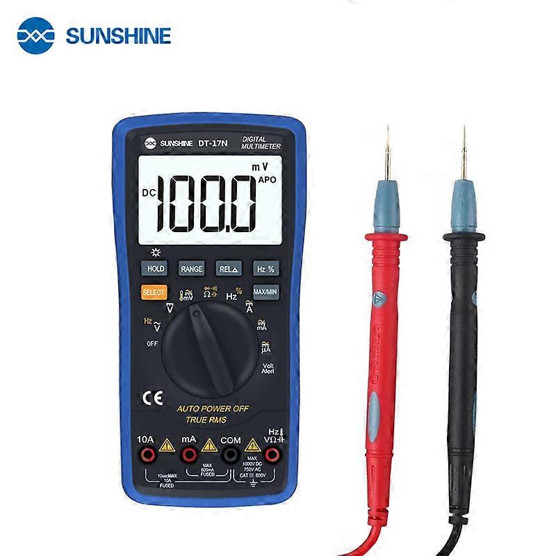 dt 17n Multimeter Räckvidd lcd-display Multimeter Auto Digital Multimeter är 35/6 automatisk digital instrumenttestare