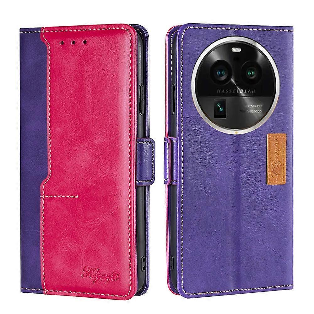 Contrast Color Phone Case For OPPO Find X6 Pro 5G