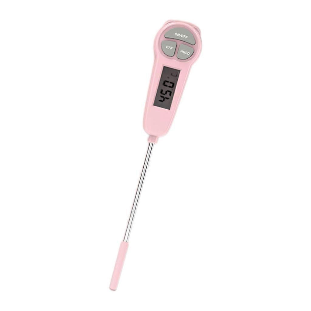 Meat Oil Digital Thermometer with LCD Display Screen Instant Read Thermometer