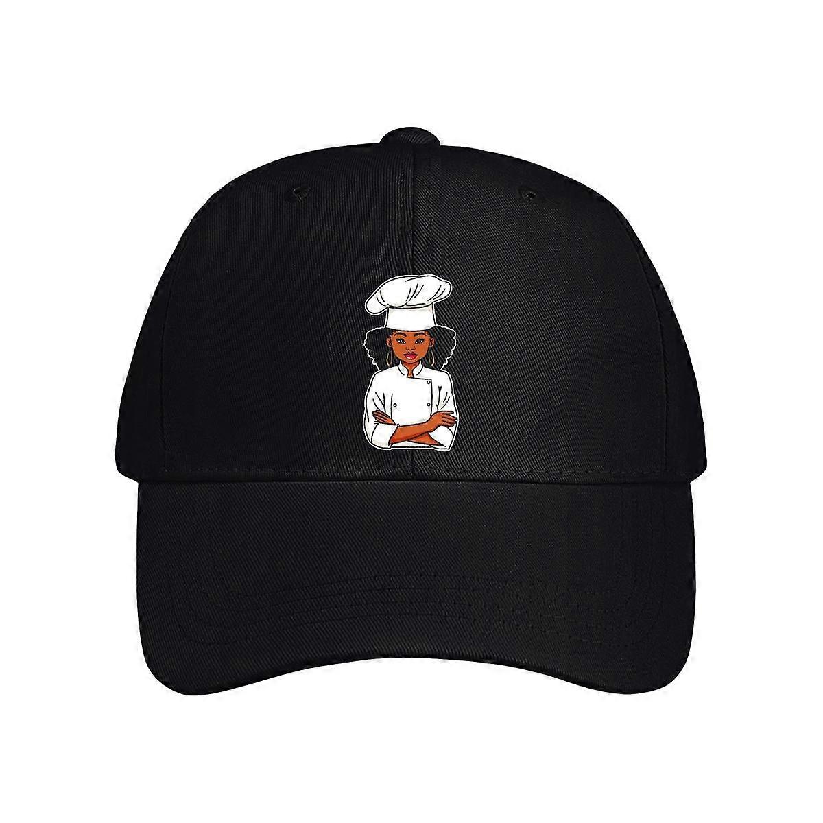 African American Cook Baseball Cap