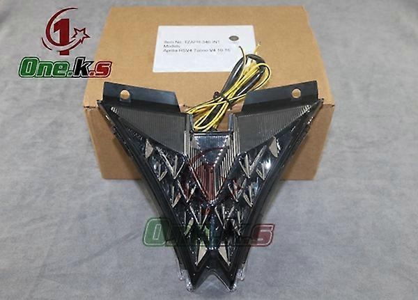 MotorcycleAccessoriesForAprilia RSV4 Tuono APRC V4 V4R 11-18 LEDRearTail LightIntegratedTurnSignalFunctionBrakeLight