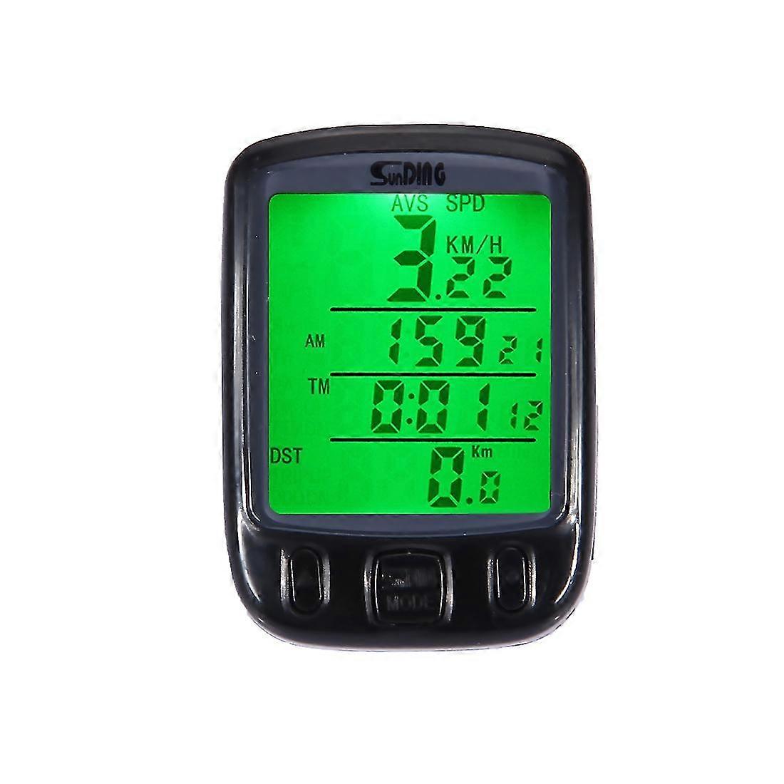 Sunding Bicycle Lcd Screen Waterproof  Odometer