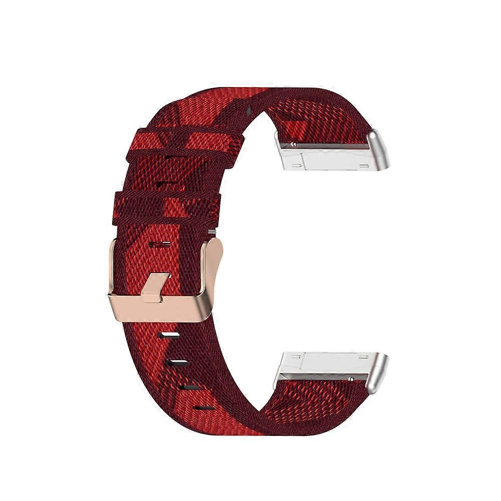 Nylon Weave Watch Band For Fitbit Versa 4 / Sense 2