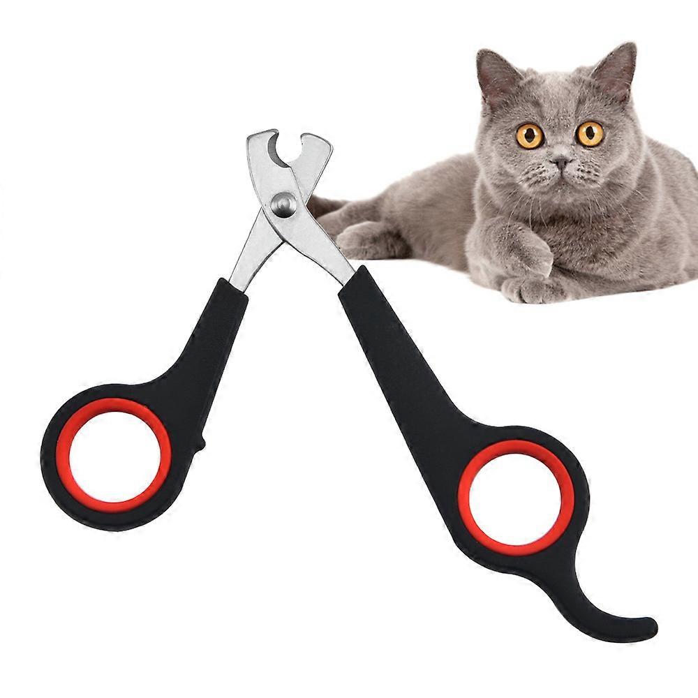 5PCS Pet Nail Clipper Scissors Set with Professional Nail File Kit, Comfortable Trimming for Kittens, Puppies, Rabbits and Other Small Pets