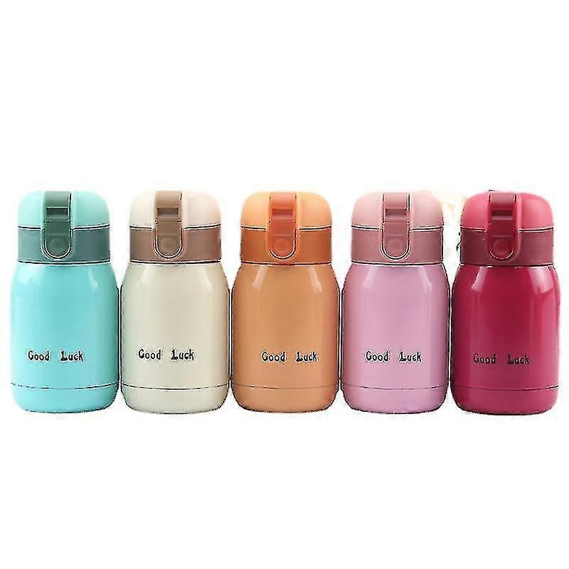 200ml rajzfilm termosz csésze palack rozsdamentes acél vákuum lombik utazó termocups