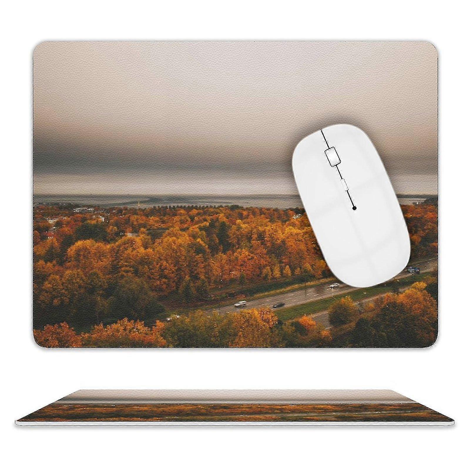 Rainy Road Print Mouse Pad For Laptop_y High Quality