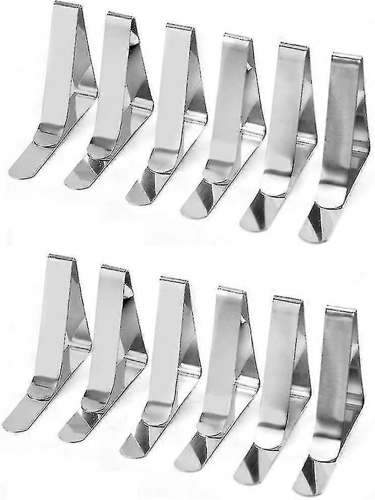 Stainless Steel Tablecloth Clip Fixed Tablecloth Table Holder Clamp Tablecloth
