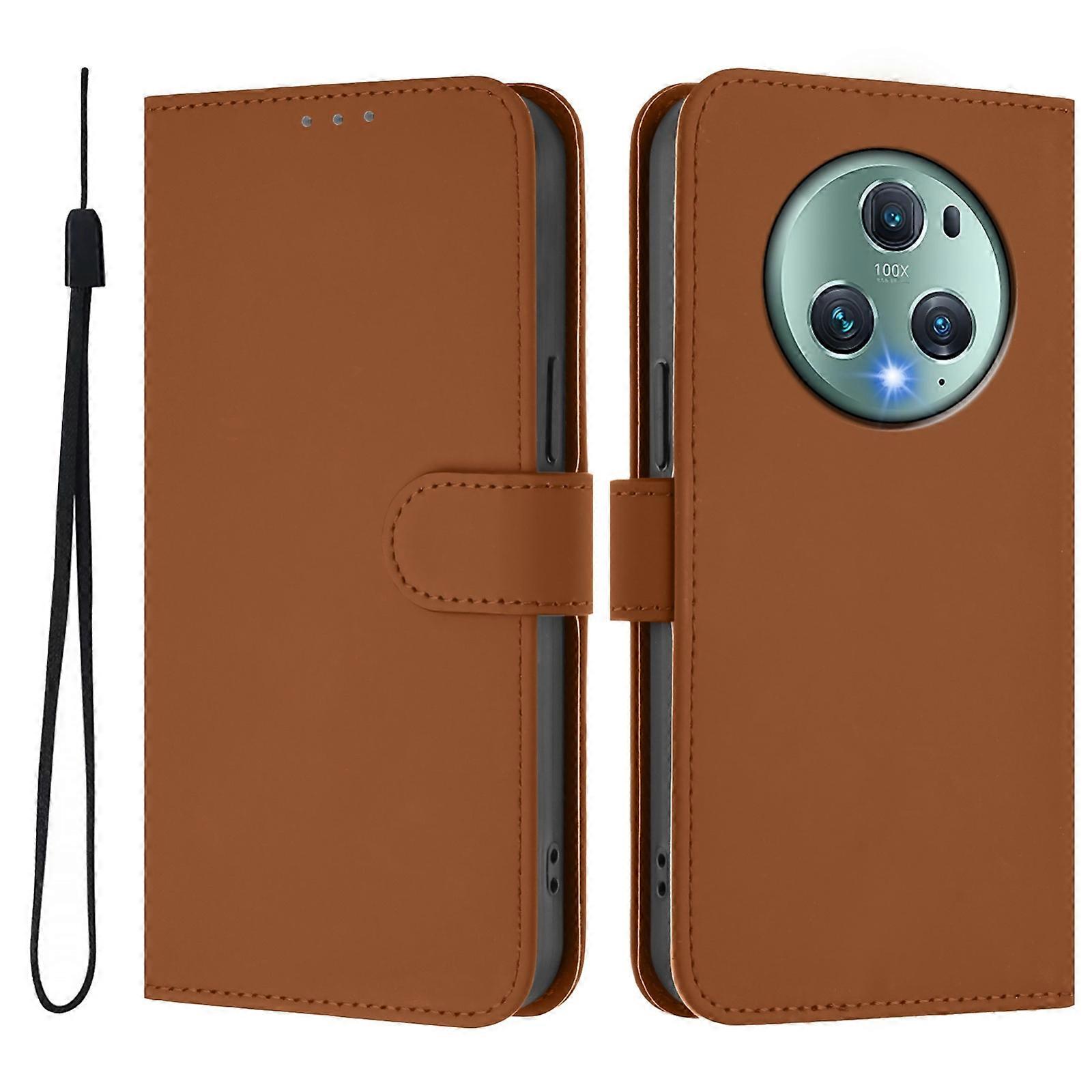 Skin Feel Leather Case For Honor Magic5 Pro