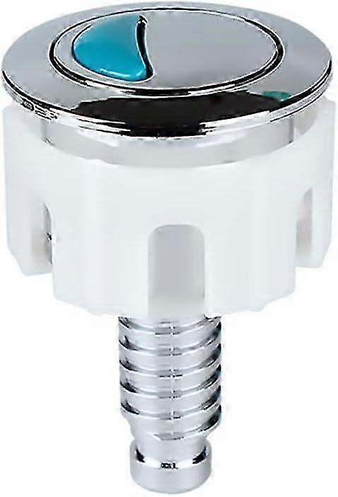 Dual Flush Toilet Button Water-Saving High-Grade ABS Quick-Install Universal Cistern Replacement