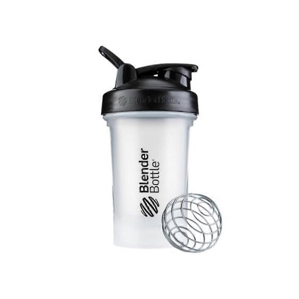Classic V2 Shaker Bottle with Wire Whisk BlenderBall Clear - Black (20 fl oz.)