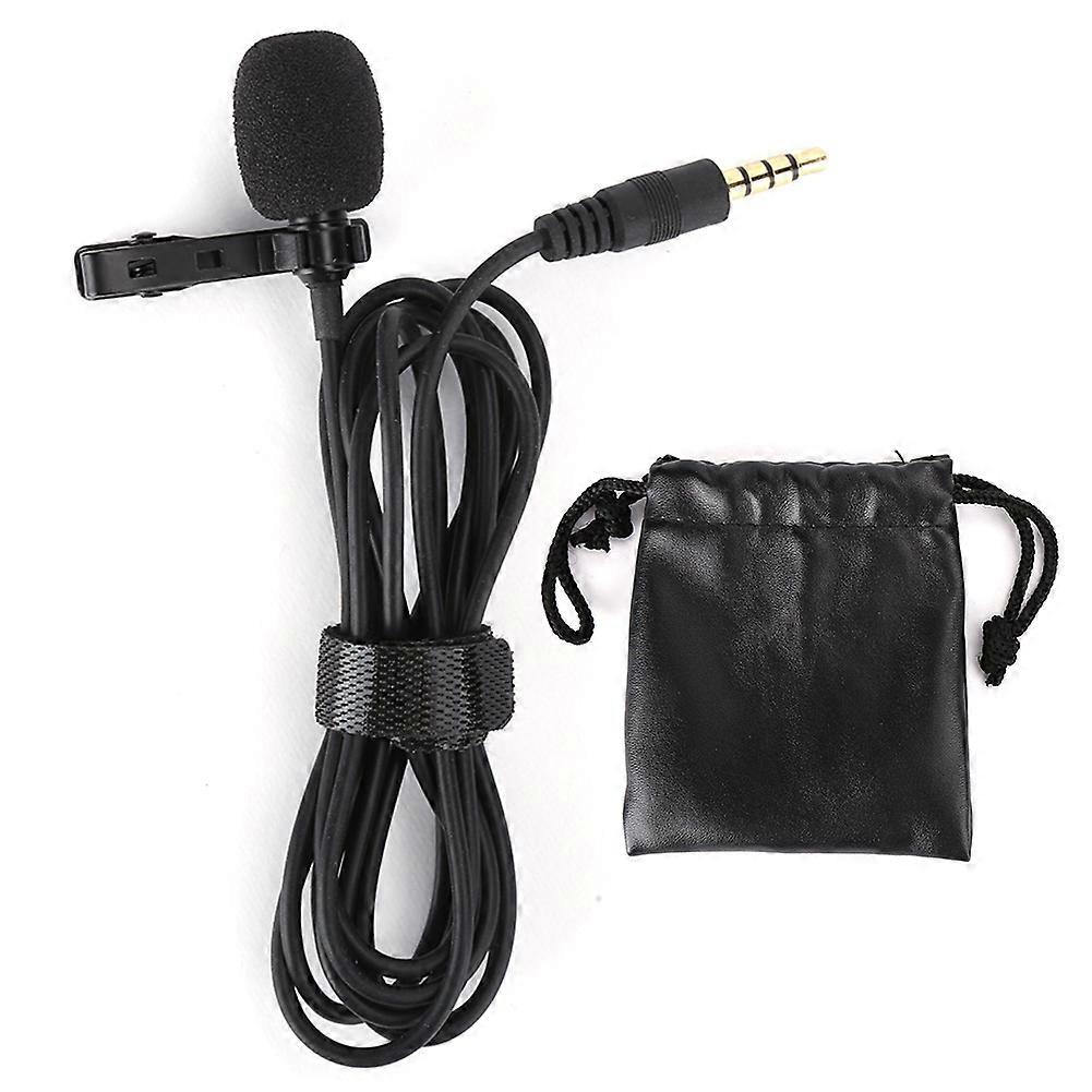 Lavalier Microphone, Wired, Capacitive, Collar, Clip