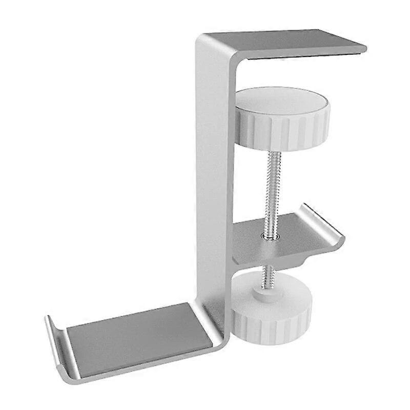 Earphone Holder Hook Under Desk Headphone Stand Headset Hanger with Adjustable Clamp Universal