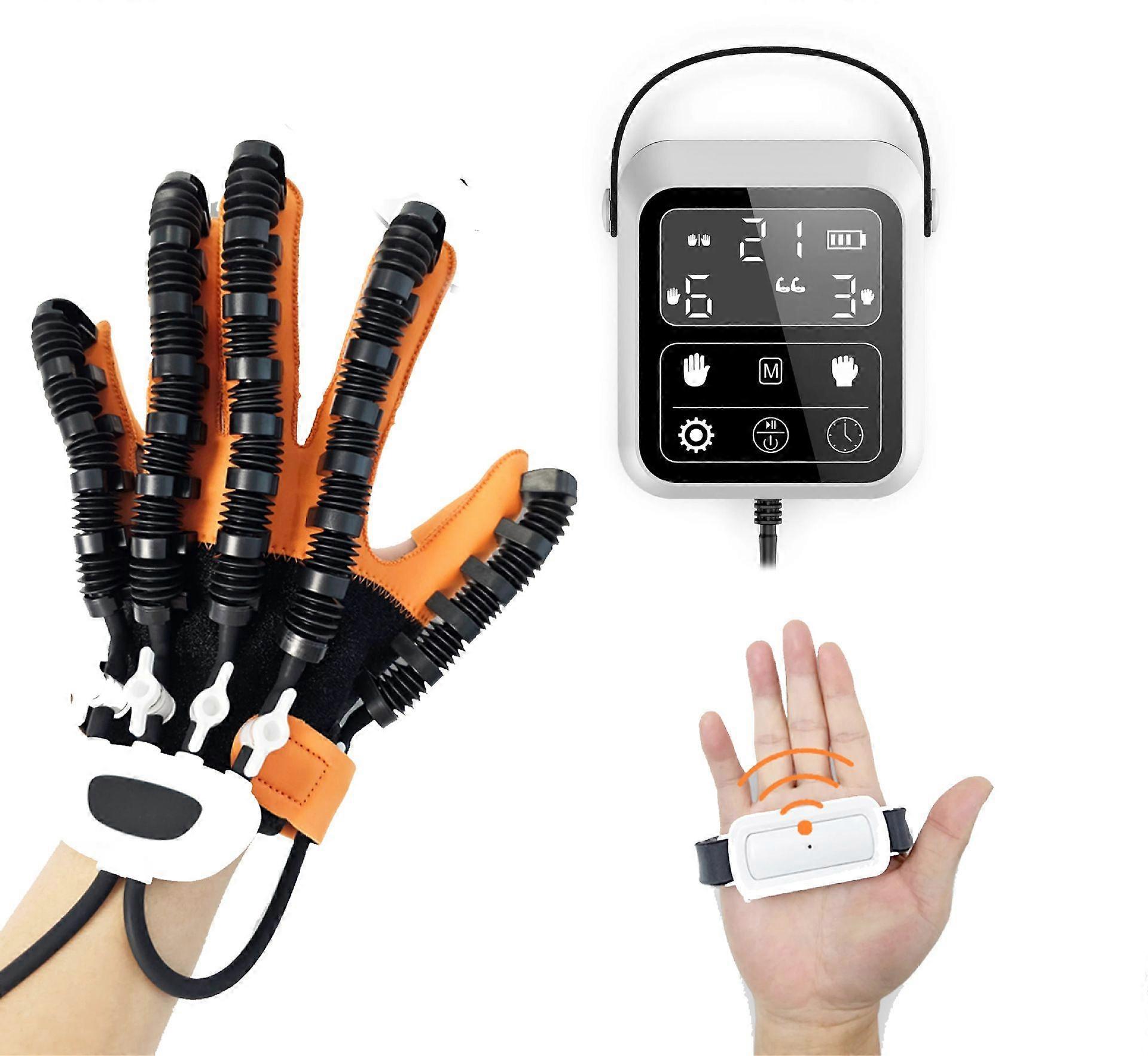 Hand Rehabilitation Gloves Robot Hand Massager Rehabilitation Training Finger Exerciser Stroke Hemiplegia Rehab
