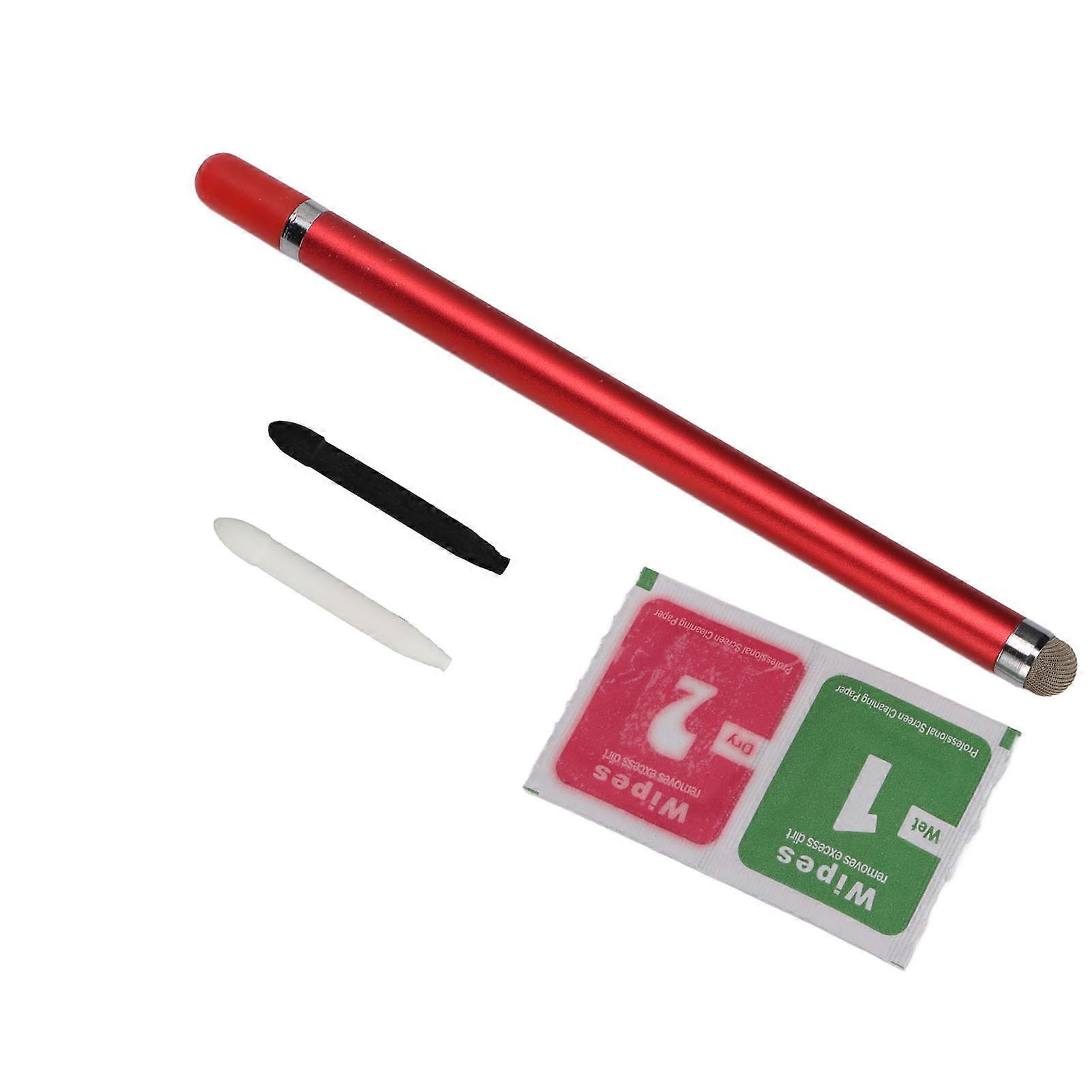 Stylus Pens Write Smoothly Quiet Fiber Tip Accurate Soft Wear Resistant Colorful Touch Screen Pens for Phone Tablets