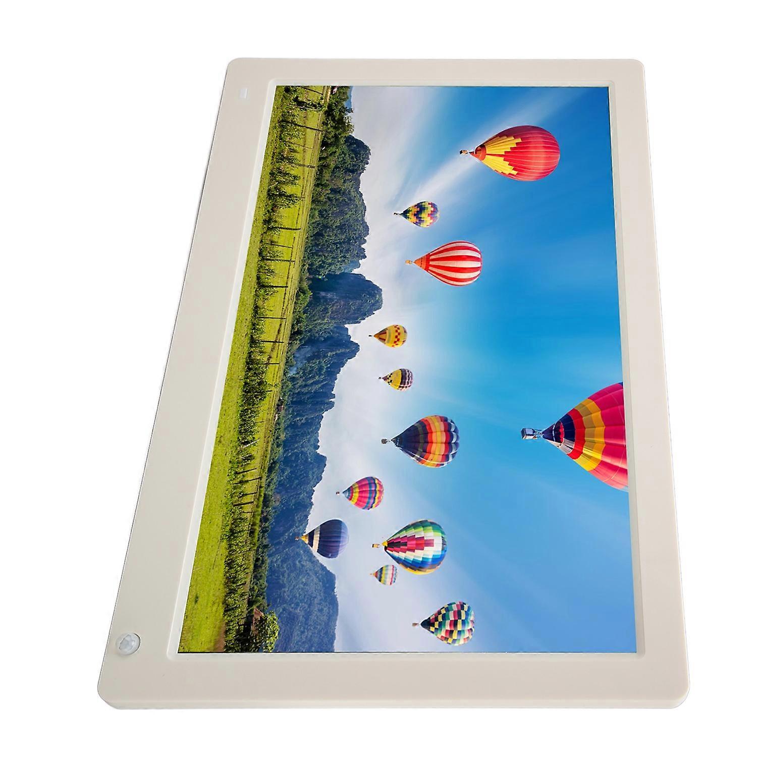 15.6 Inch Digital Photo Frame Body Sensor 16:9 IPS Display 1920x1080 Support Video Sound Picture Ele