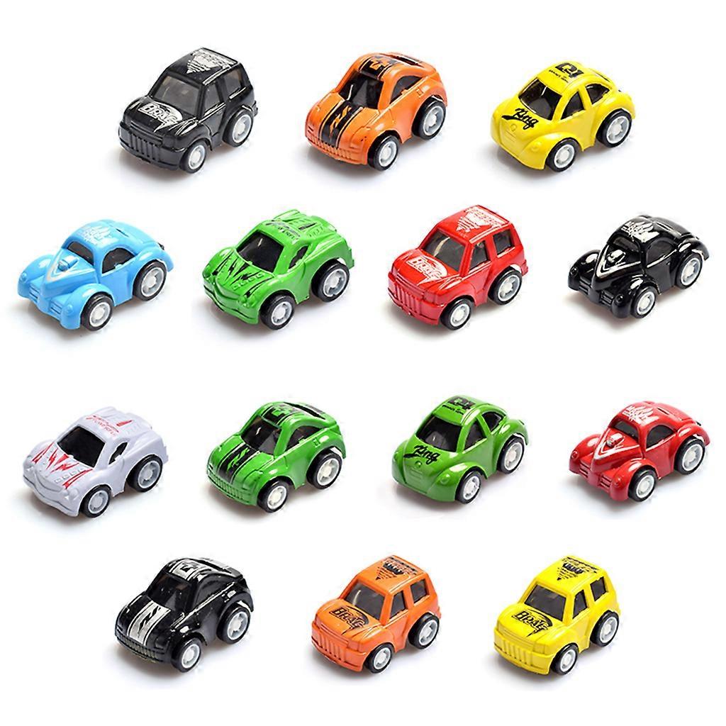 ミニプルバックは、子供のための高速レーシングカーレーサー車両ギフトマルチカラーを手放します