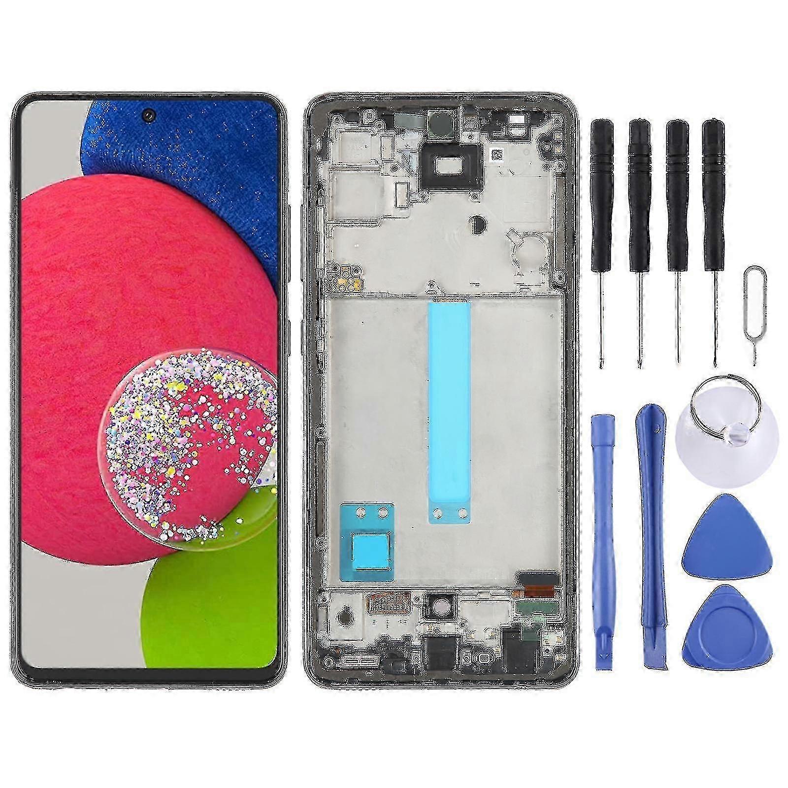 Lcd Screen With Frame For Samsung Galaxy A52s 5g Sm-a528(6.33 Inch Oled) XC
