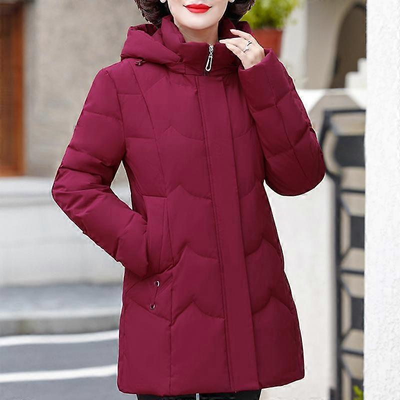 Winter Feather Coats for Women New Plus Size XL-6XL Thick Warm 90% White Duck Down Jackets Hooded Casual Middle Age Woman Parkas