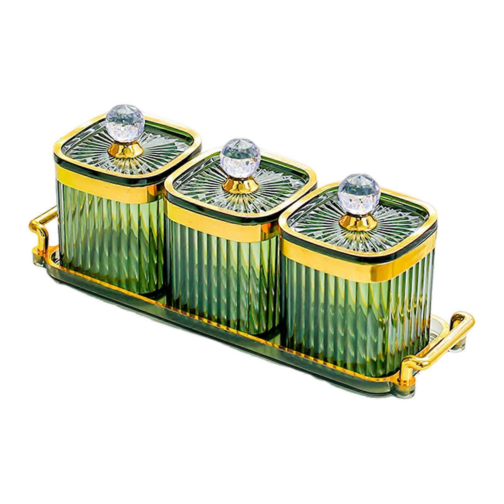 Qinghai Storage Jars with Airtight Lid Food Grade BPA Free Transparent Design Nuts Spice Sealed Jars Food Storage Containers