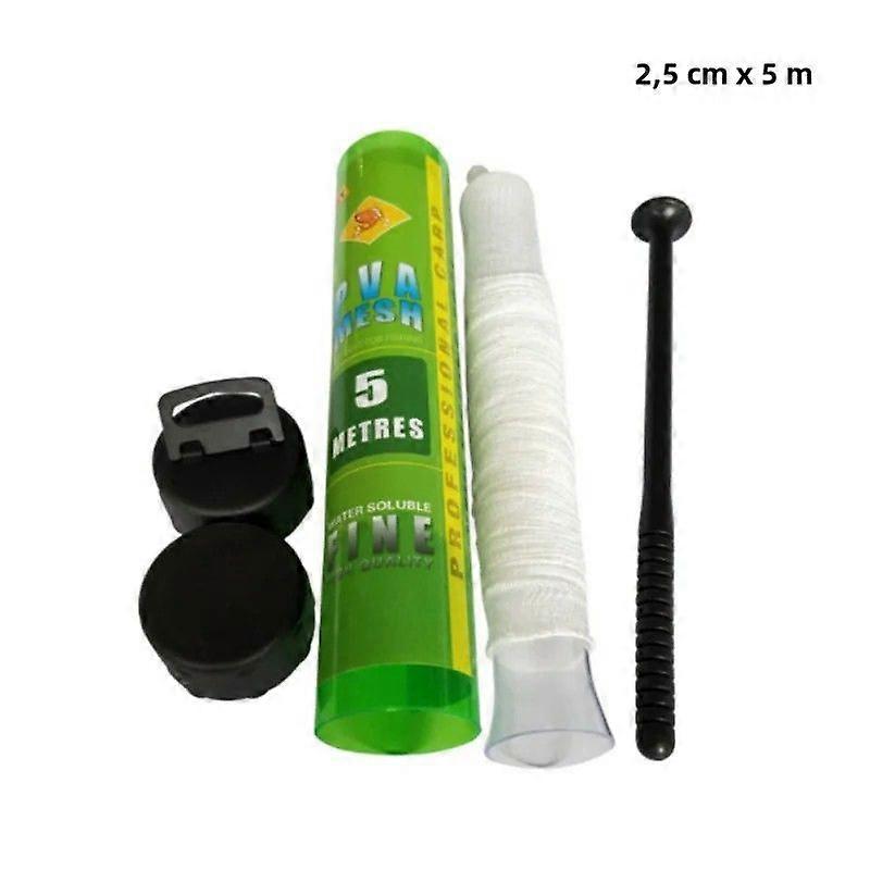 5M Dissolvable PVA Fishing Net For Carp And Fish Environmental Protection Refillable Wide Mesh Net Lure Bag Fishing Tools