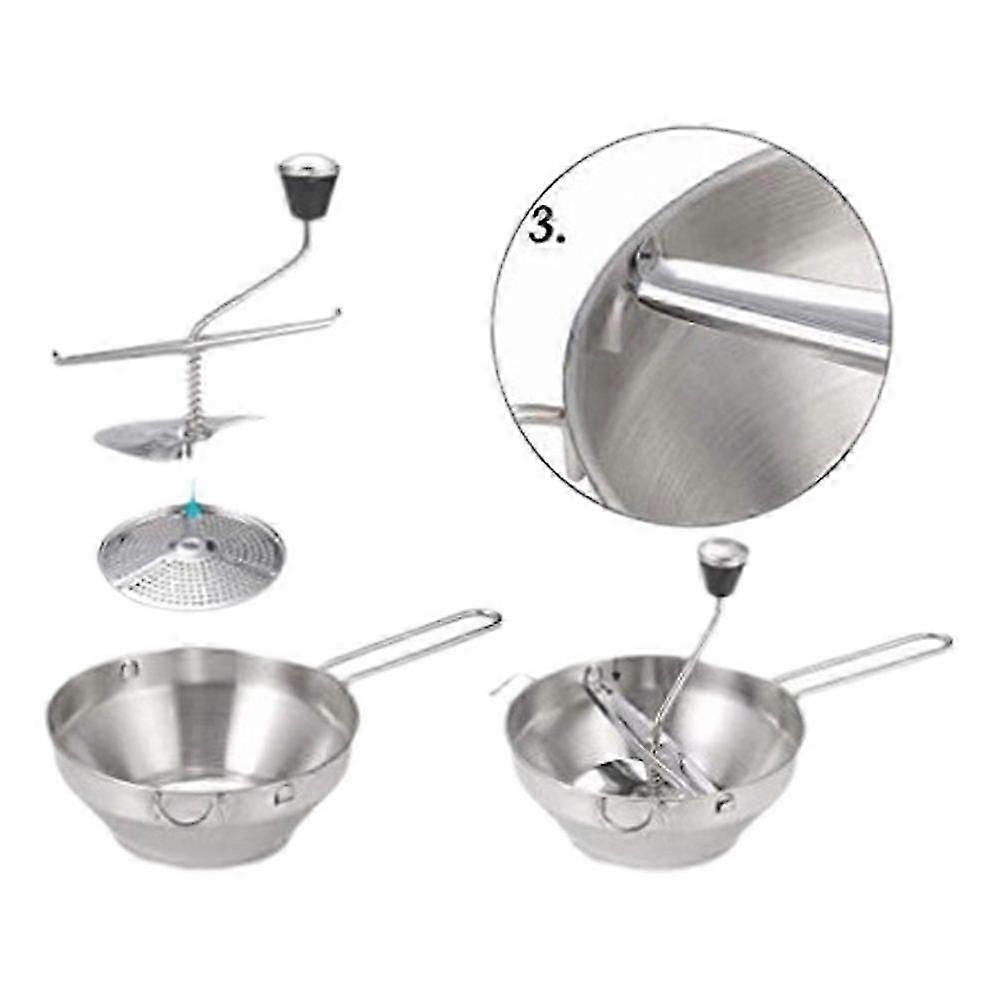 Frullatore multifunzionale con 3 pezzi frullatore per insalata frullatore di verdure frullatore di frutta marmellata Mill