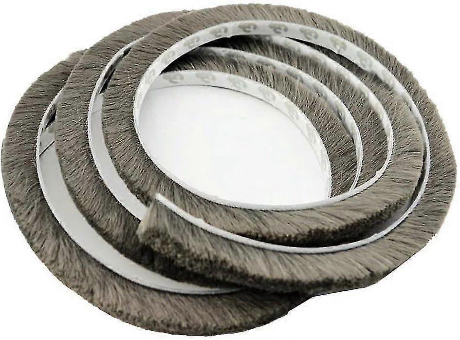 Brush Weather Stripping Window Frame Seal Weatherstrip Self-Adhesive Seal Strip