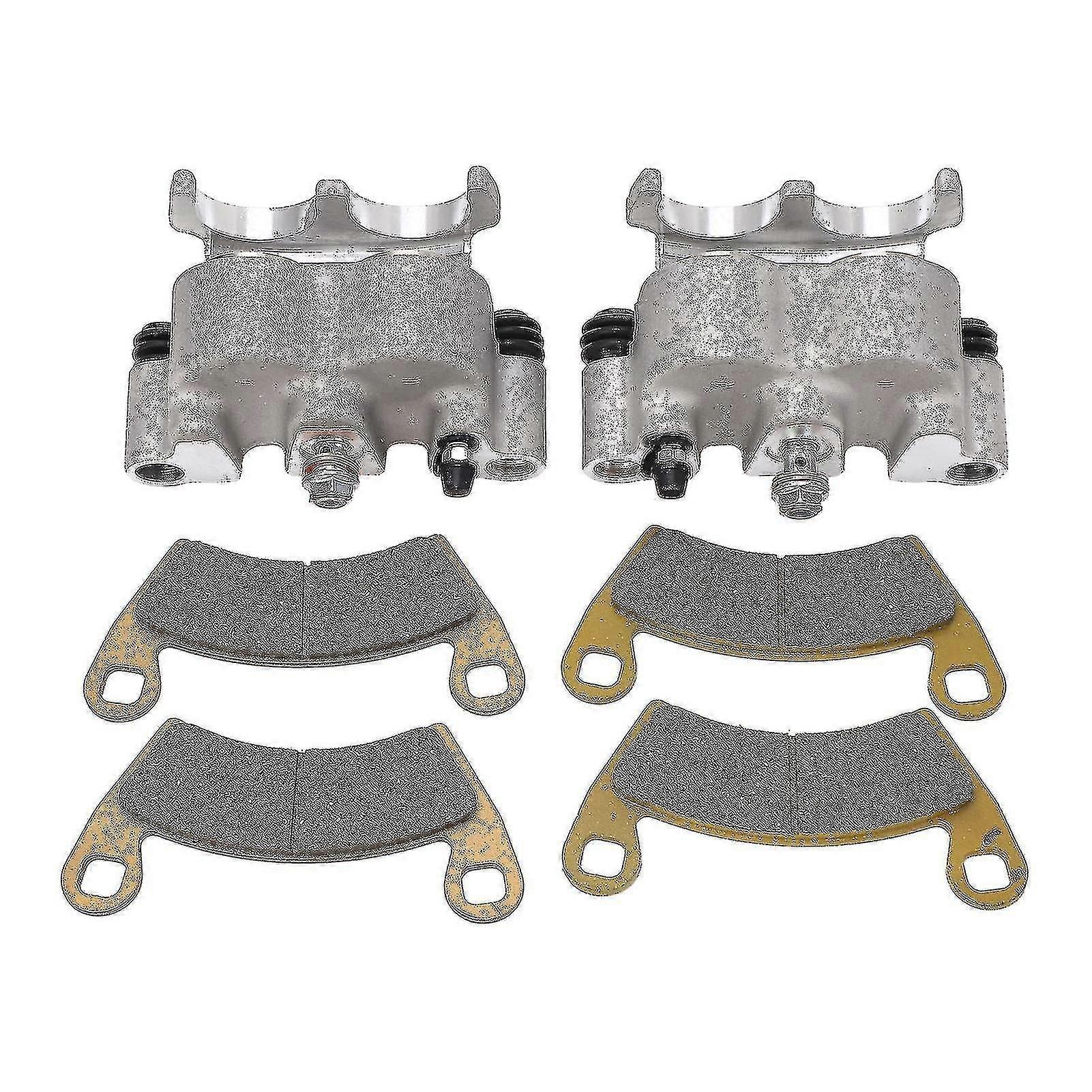 1 Pair Front Brake Calipers with Brake Pads 1911284 Replacement for Polaris Ranger 500 570 700 800 900 902D 1000 HST - ZCL8464-In Stock