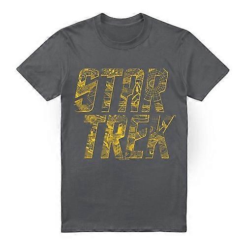 Star Trek Mens Schematic Logo T-Shirt