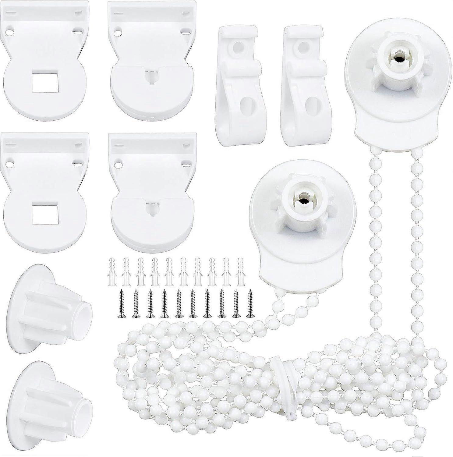 set - Roller blind system - roller blind fittings - bead chain - Curtain parts - window decoration accessories - roller blind chain - replacement rep
