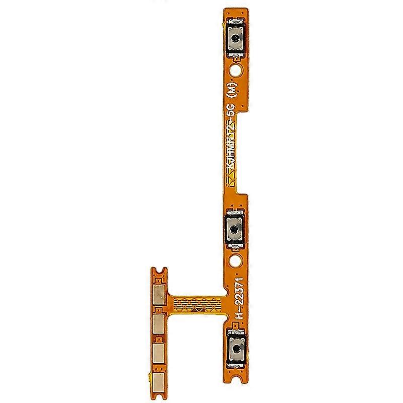 For Xiaomi Redmi Note 12 5G (India) Power On/Off and Volume Flex Cable Replacement Part