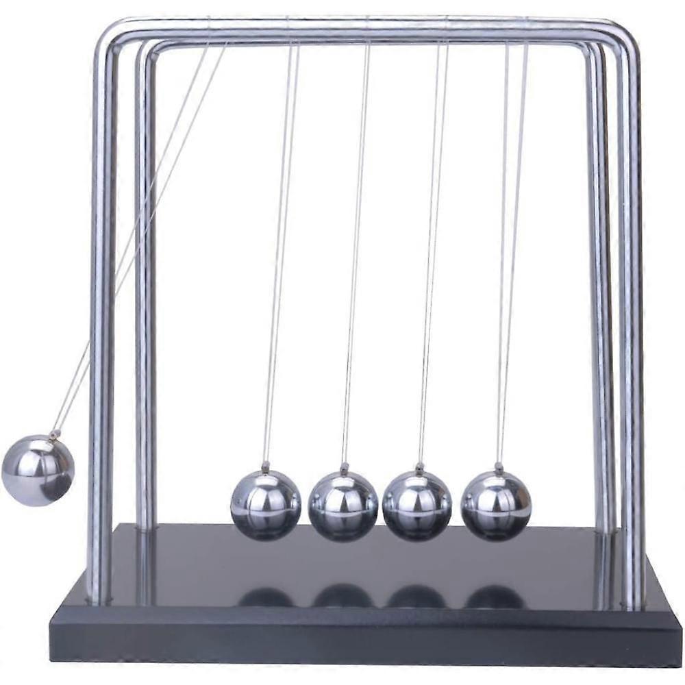 Unleash Your Inner Scientist With Our Newton's Cradle, A Desk Toy That Merges Educational Fun And Office Decor In One Sleek Package